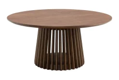 Bark Sofabord-Peyra Rundt Sofabord 86 cm Valnöt