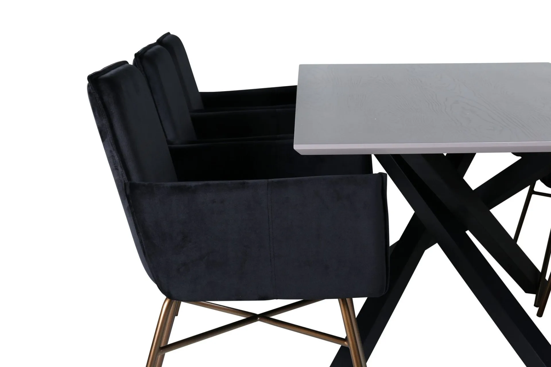 Venture Home Piazza Spisegruppe 180 cm Rektangulær med 6 Petra Stoler