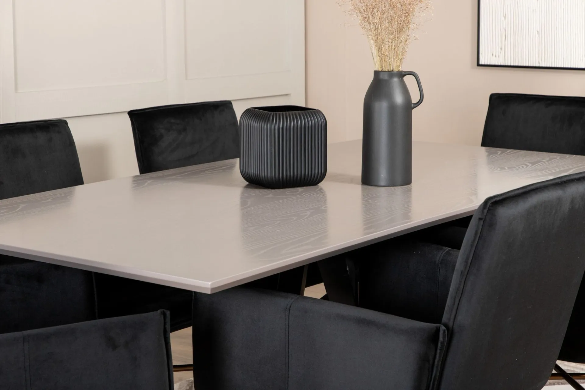 Venture Home Piazza Spisegruppe 180 cm Rektangulær med 6 Petra Stoler