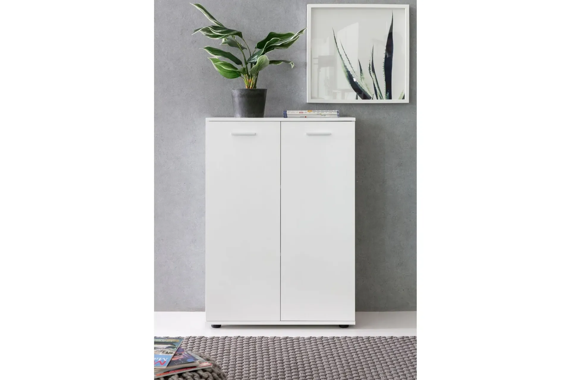 Wohnling Kommode|Entrekommode-Pinuelas Kommode 71x35 cm Hvit