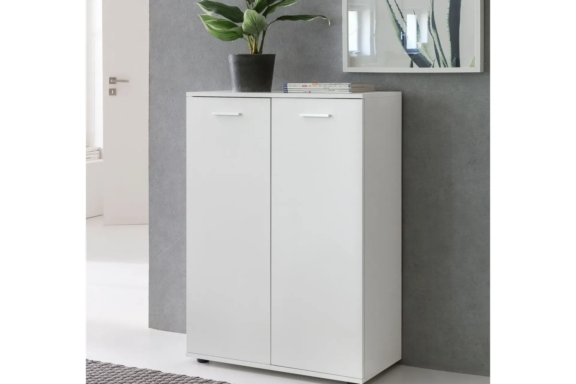 Wohnling Kommode|Entrekommode-Pinuelas Kommode 71x35 cm Hvit