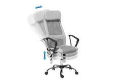 Kontorstol & Skrivebordsstol-Pioneer Kontorstol Grey
