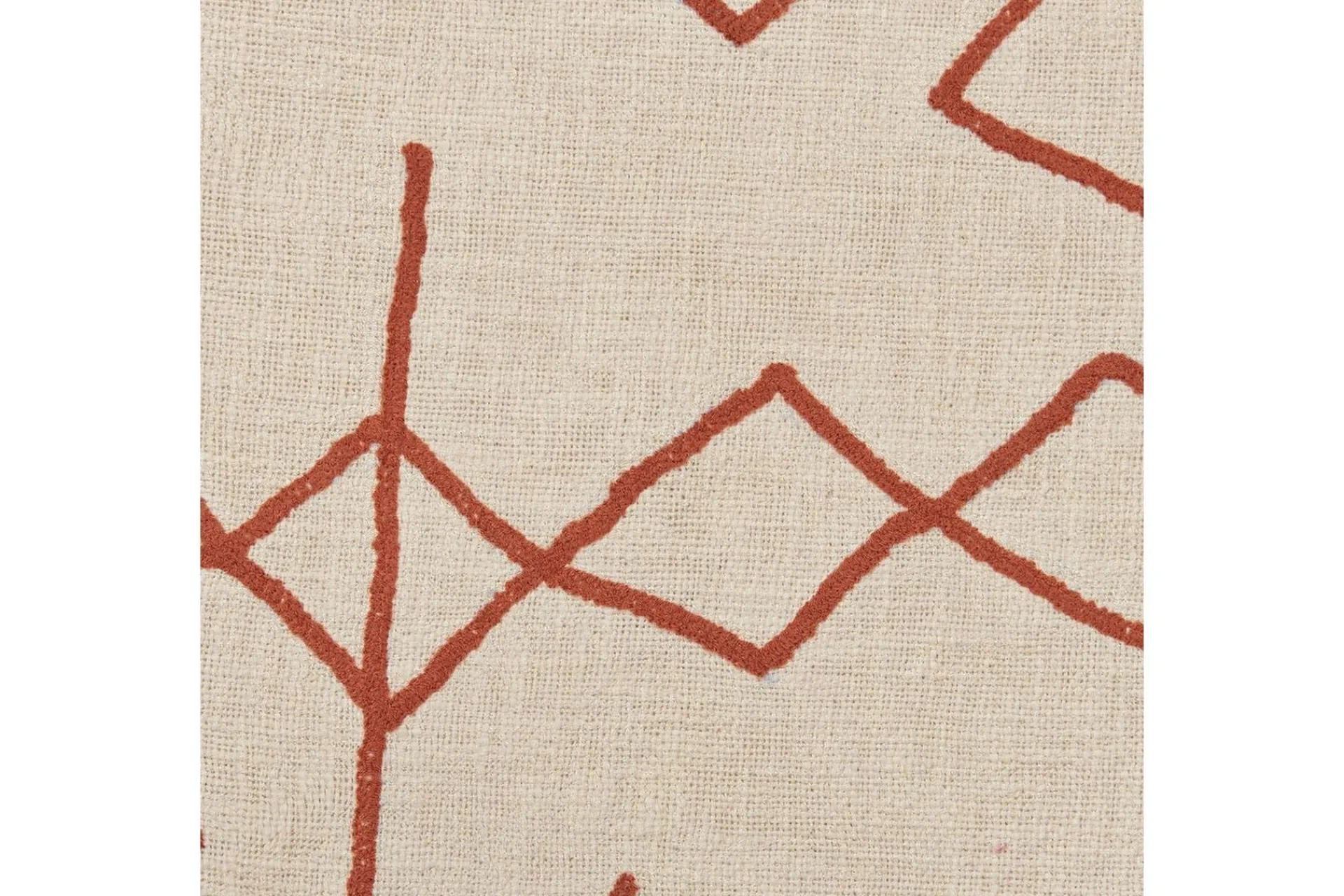 Tepper & Pledd-Pledd Bhiwani Beige,Rød