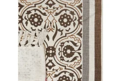 Tepper & Pledd-Pledd Chinsurah Brun,Grønn,Beige,Lyserød