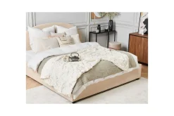 Tepper & Pledd-Pledd Godavari Beige/gull, 130x180 cm Beige,Gull