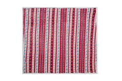 Tepper & Pledd-Pledd Reka 200x220 cm Rød,Hvit,Blå