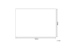 Tepper & Pledd-Pledd Reka 200x220 cm Rød,Hvit,Blå