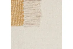 Tepper & Pledd-Pledd Salme Beige,Mørk Oransje