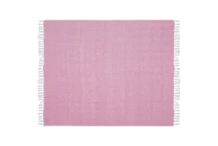 Tepper & Pledd-Pledd Tangier Rosa/Hvit Rødmende rosa,Hvit