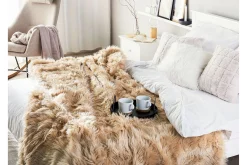 Tepper & Pledd-Pledd 200 x 220 cm lyse DELICE Brun