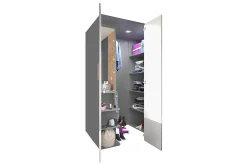 Pok Garderobe 130x93x193 cm