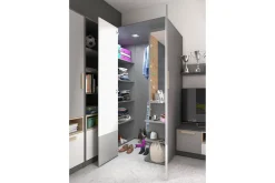 Garderober & Garderobesystem-Pok Garderobe 130x93x193 cm Hvit