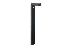 Eglo Solcelle Utelys & Solcellelamper-Pollerlampe Baracconi med Sensor Svart