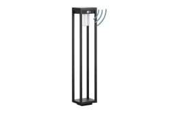 Eglo Solcelle Utelys & Solcellelamper-Pollerlampe Martano med Sensor Svart