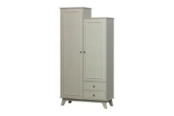 Oppbevaringsskap|Skap-Portsea Oppbevaringsskap 98x190 cm Offwhite