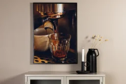 Venture Home Posters|Posters-Poster Barrista 30x40 cm Brun