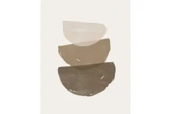 Venture Home Posters|Posters-Poster Brush strokes 30x40 cm Beige