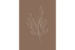 Venture Home Poster Drawed leaf 70x100 cm
