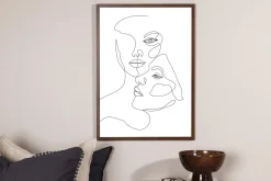 Venture Home Poster Faces 21x30 cm