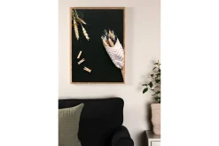 Venture Home Posters|Posters-Poster Flowers on table 21x30 cm Svart/Beige