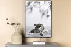 Venture Home Posters|Posters-Poster Sandstones 50x70 cm Hvit