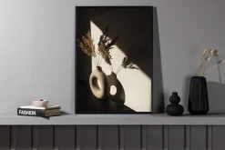 Venture Home Posters|Posters-Poster Vase 30x40 cm Beige