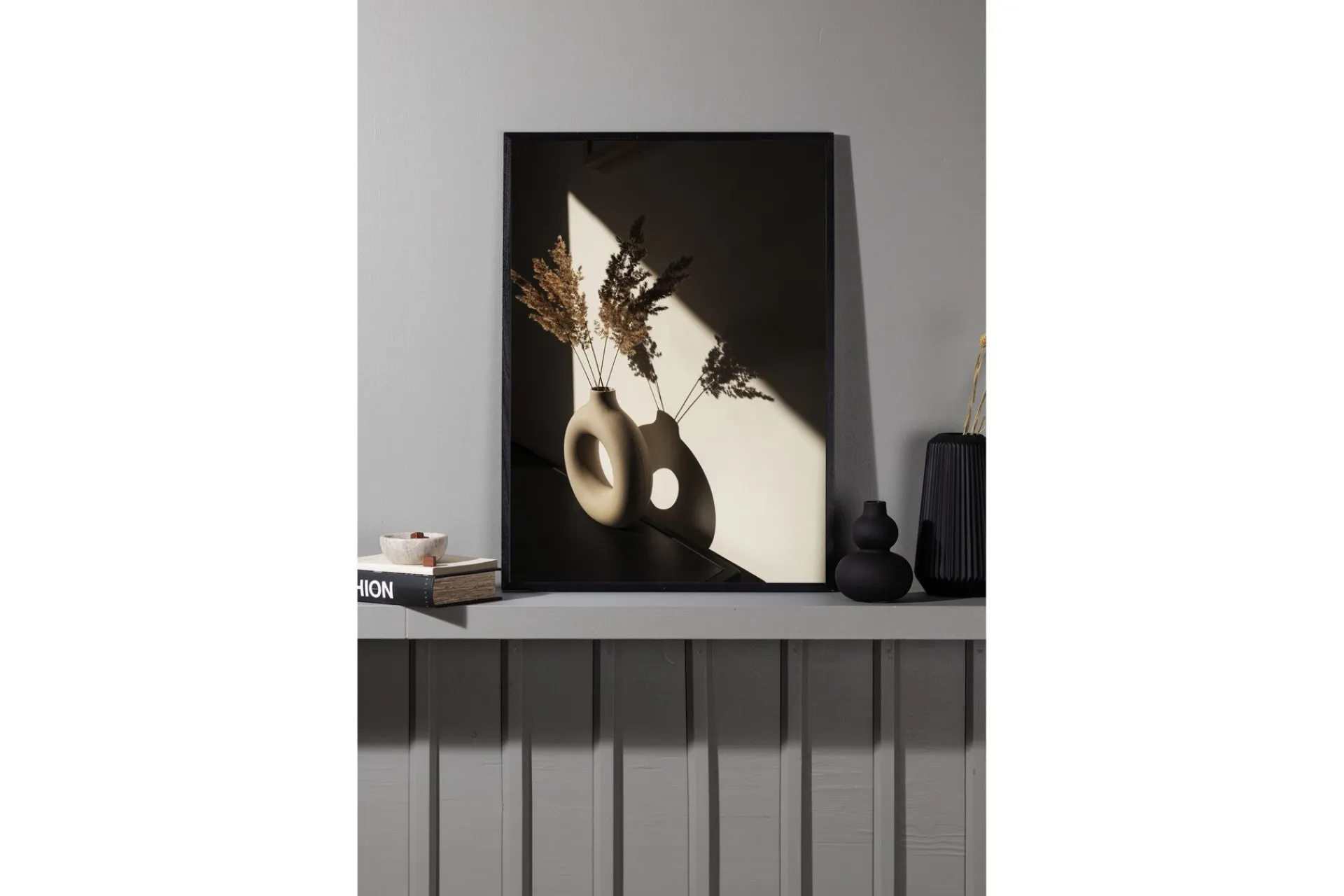 Venture Home Posters|Posters-Poster Vase 30x40 cm Beige