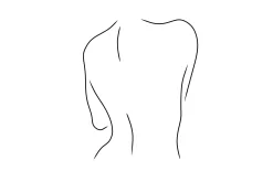 Venture Home Posters|Posters-Poster Women 30x40 cm Svart/Hvit
