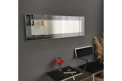 Veggspeil|Gangspeil-Prajit Dekorasjonsspeil 120 cm Sølv