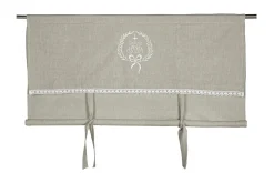 Fondaco Gardinlengder|Gardinkappe-Premont Heisgardin 100x100 cm Lin/Grå/Beige