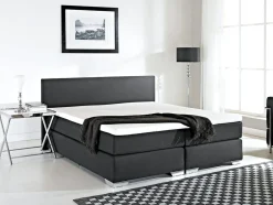 Bedly Sengeramme & Sengestamme-President Dobbeltseng 180 | 200 cm Svart