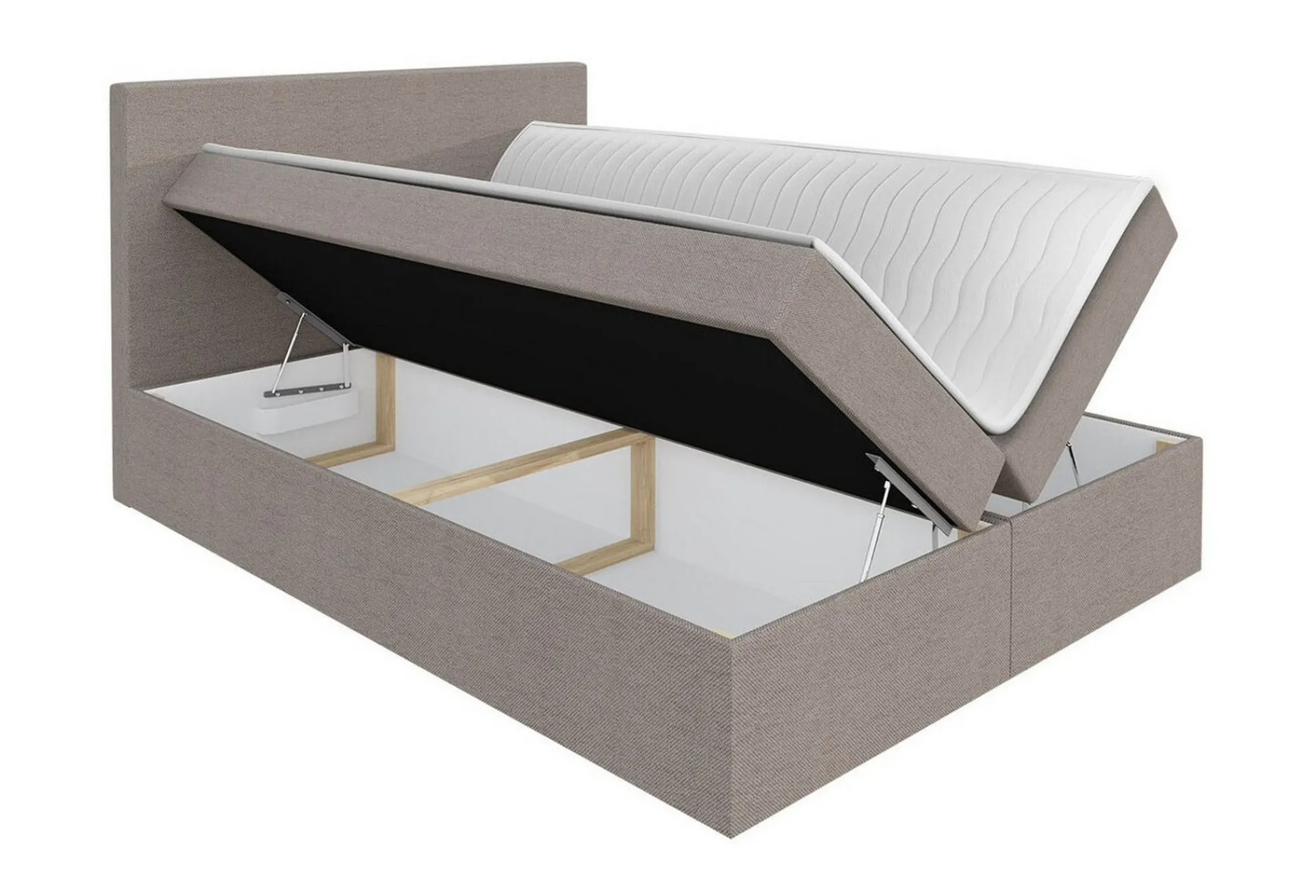 Sengeramme & Sengestamme-Pries Sengeramme 200x200 cm Beige