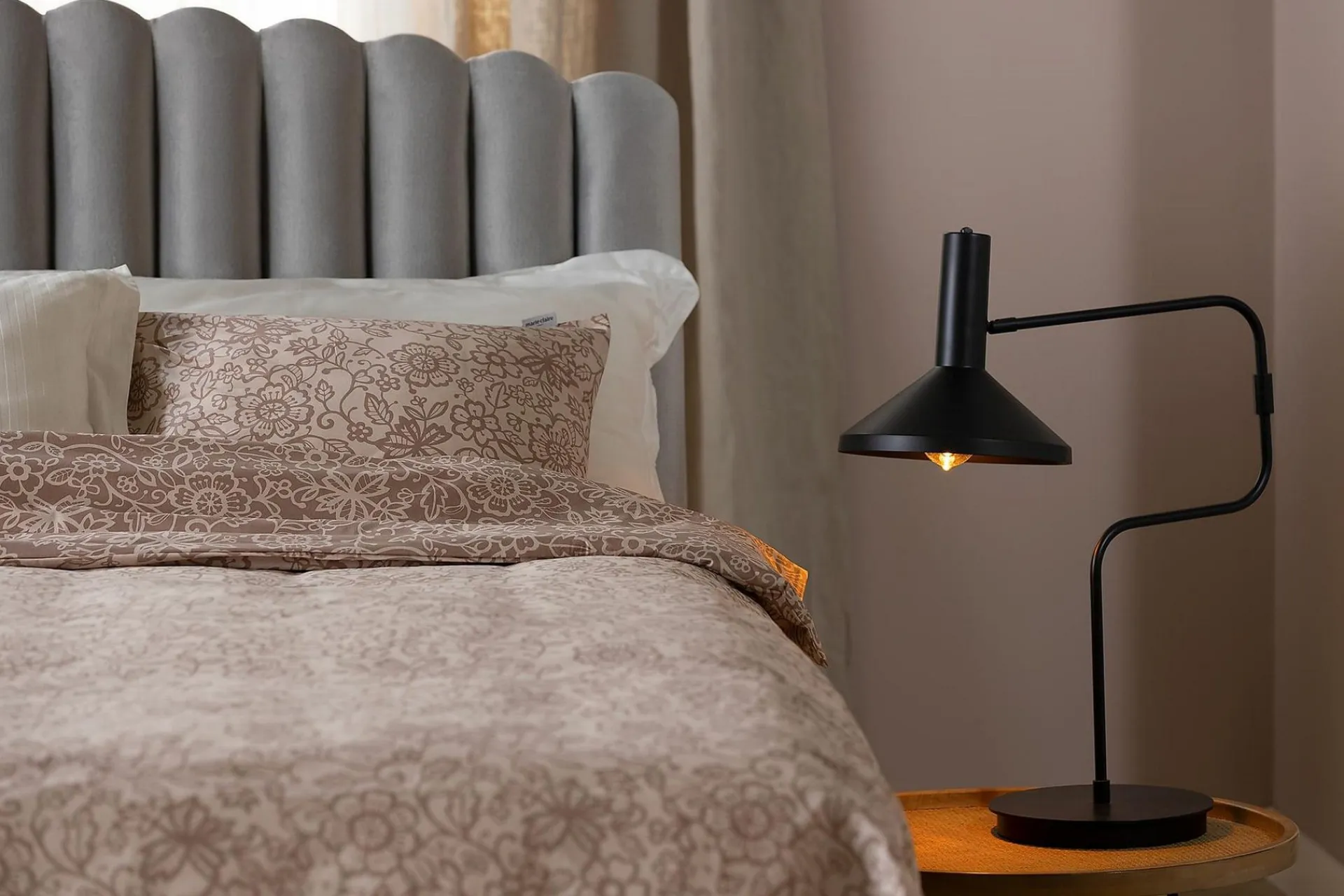 Kontinentalsenger|Komplett Sengepakke-Princess Sengepakke 160x200cm Grey