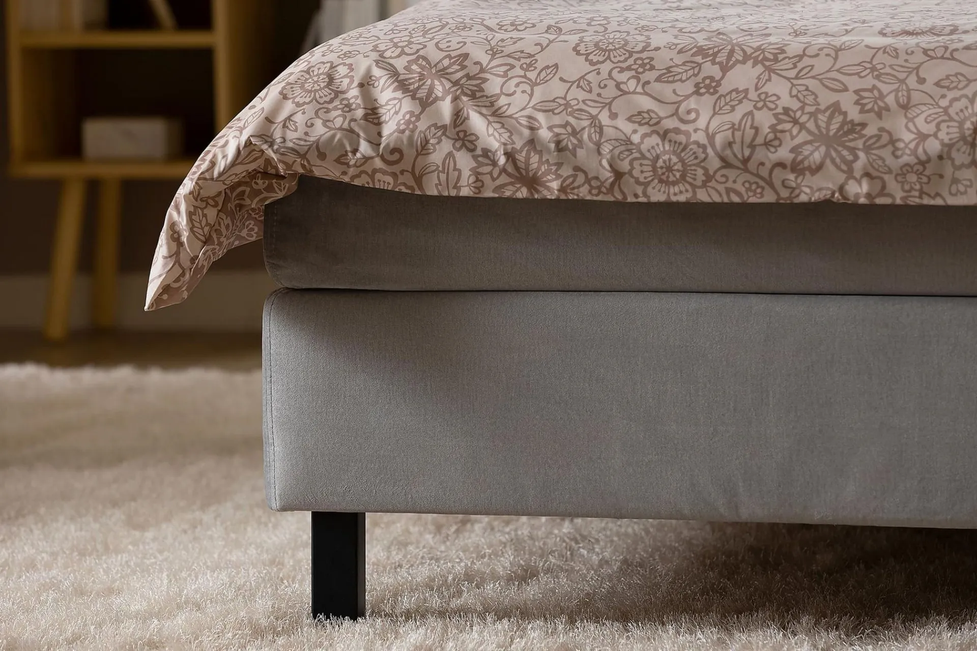 Kontinentalsenger|Komplett Sengepakke-Princess Sengepakke 160x200cm Grey