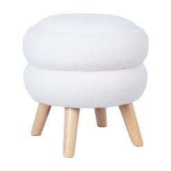 Puff/bord HOME4YOU Hana D40x41 cm , med oppbevaring
