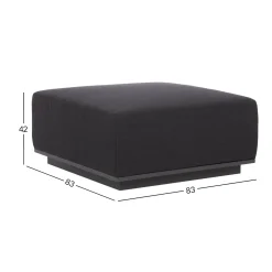 Puff HOME4YOU Fuller 83x83x42 cm