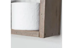 Vegghylle-Pukkuri Vegghylle 30 cm Brun