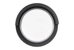 Trio Lighting Entré|Fasadebelysning-Puno LED-Vegglampe Pyöreä Mattsvart Matt svart