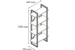 Puqa Design Bokhylle