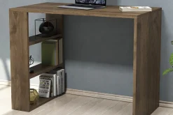 Puqa Design Skrivebord 90 cm med Oppbevaringshyller
