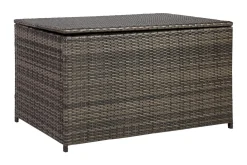 Puteboks WICKER 122x52xH62cm