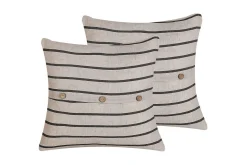 Hagepute|Hagepute-Pynteputer Cynara-sett à 2 Svart,Beige
