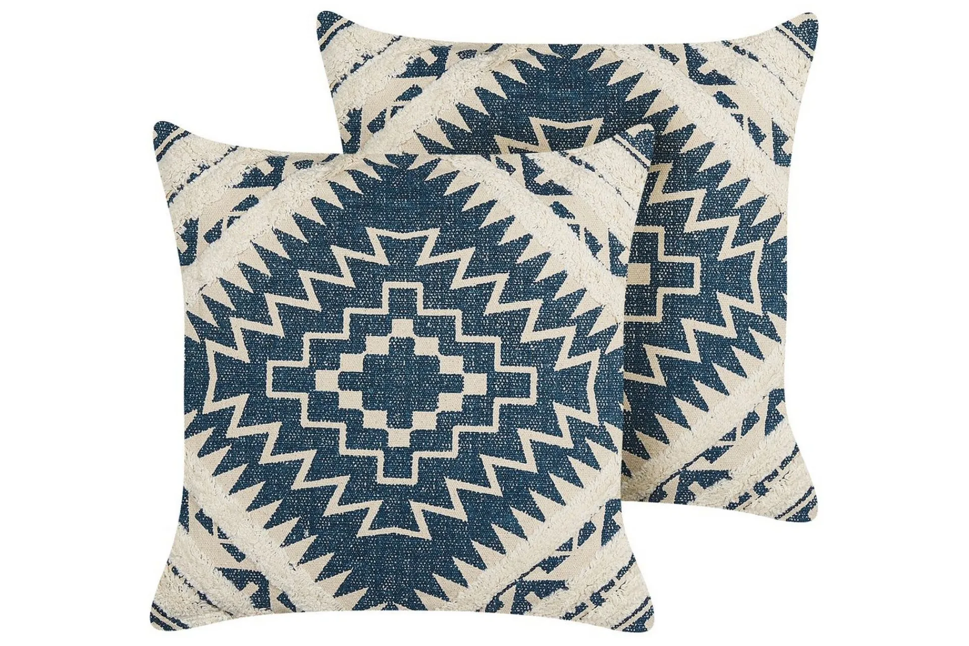 Hagepute|Hagepute-Pynteputer Safi sett med 2 Blå,Beige