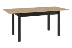 Spisebord & Kjøkkenbord-Quant Bord 84x140 cm Svart,Tre/Natur