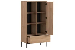 Scandinavian Choice Møbelsett Til Stue-Querty Stuesett LED-belysning 7 Deler Hvit LED tre