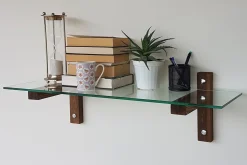 Vegghylle-Quezad Vegghylle 85 cm Valnöt