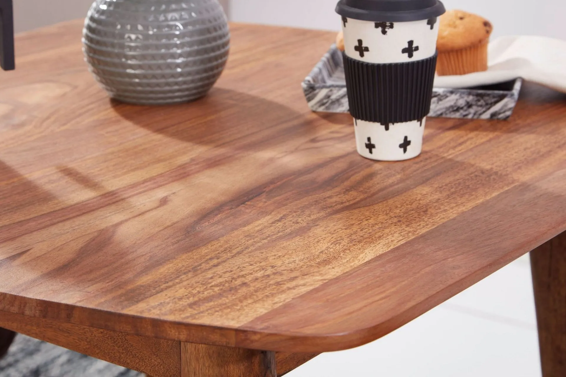 Wohnling Spisebord & Kjøkkenbord-Raengel Spisebord 80 cm Tre/Natur