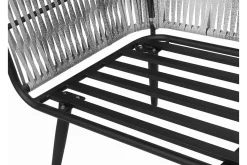 Veranda & Terrasse|Loungesett-Ragusa Loungegruppe 156 cm Grey