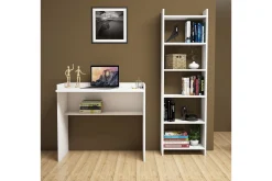 Rakowski Skrivebord og Bokhylle 90 cm