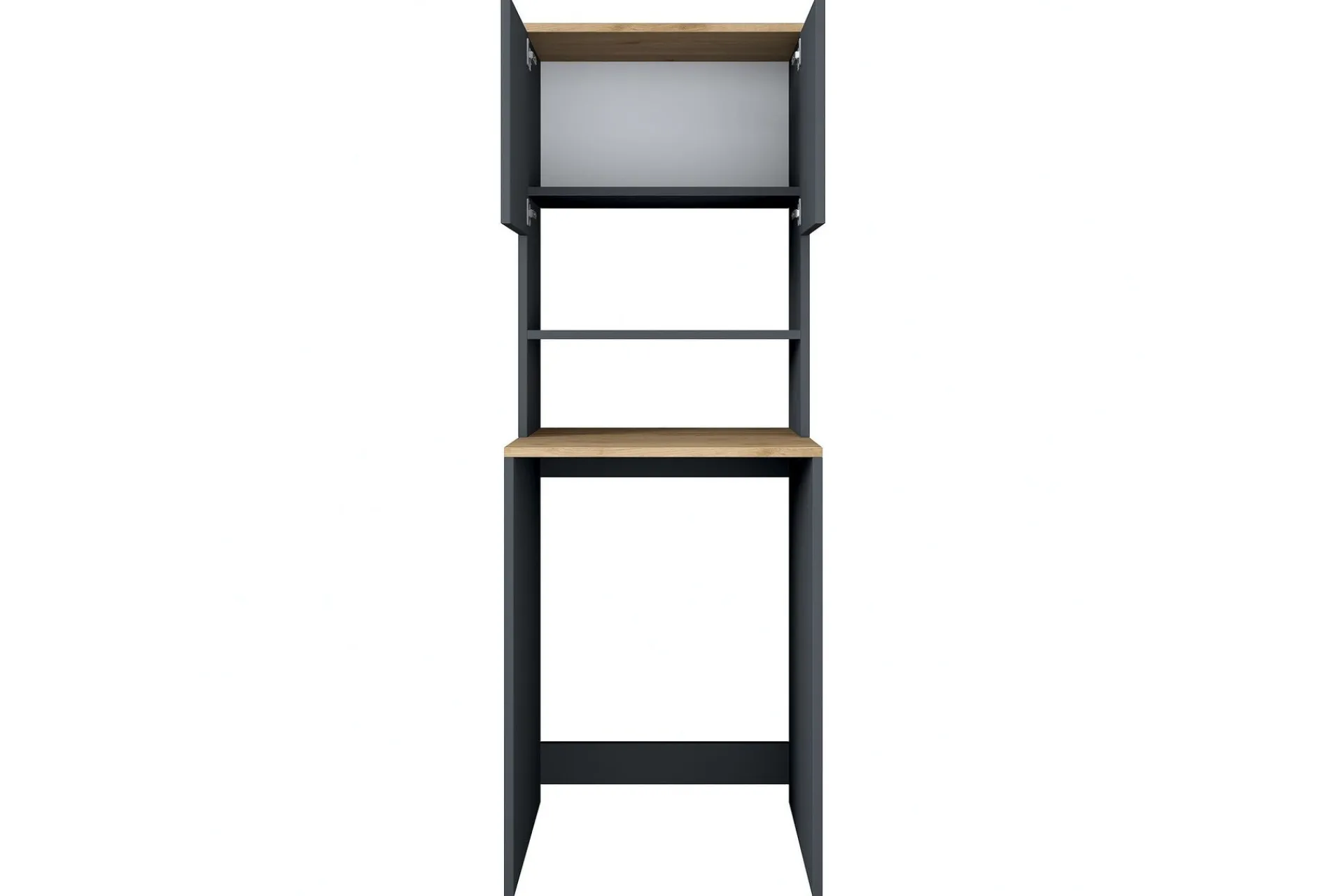 Innsynsbeskyttelse & Innhegning|Baderom-Ramdev Highboard Valnöt,Antracit